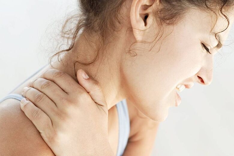 ból w okolicy szyjnej z powodu osteochondrozy