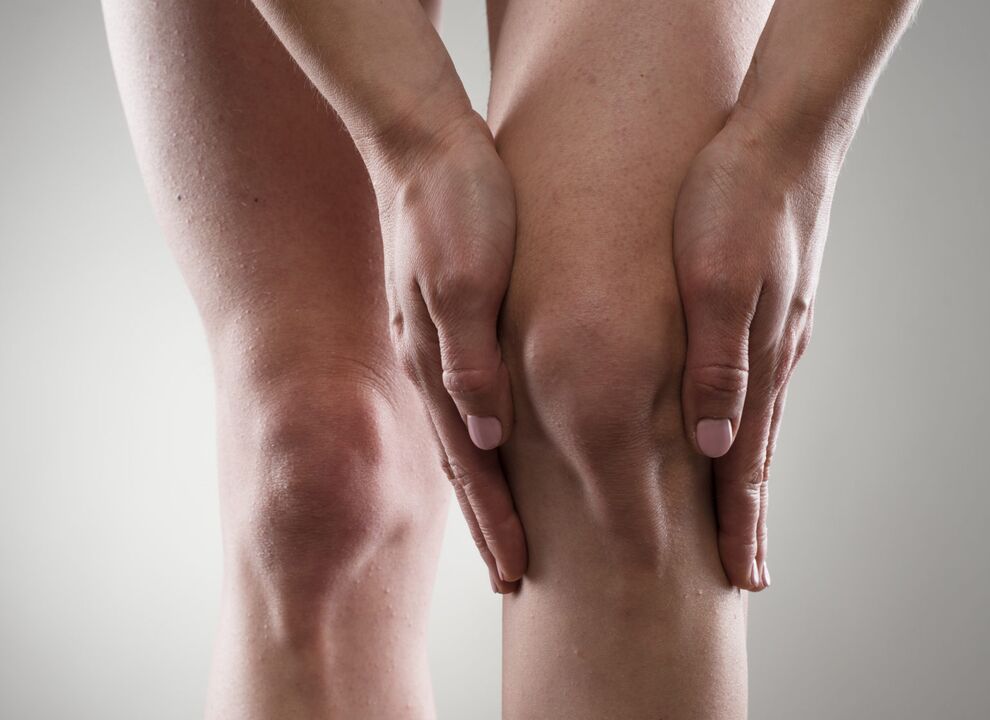 Choroba zwyrodnieniowa stawu kolanowego objawiająca się bólem i sztywnością